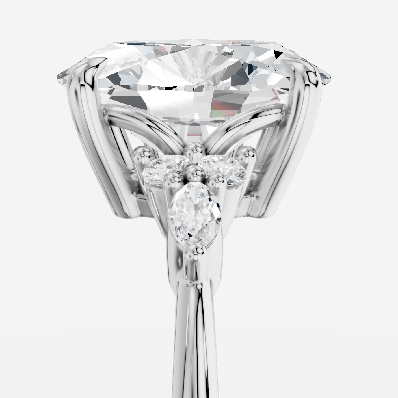 Liora Oval Kesim Exclusive Laboratuvar Pırlanta Yüzük | X Diamond