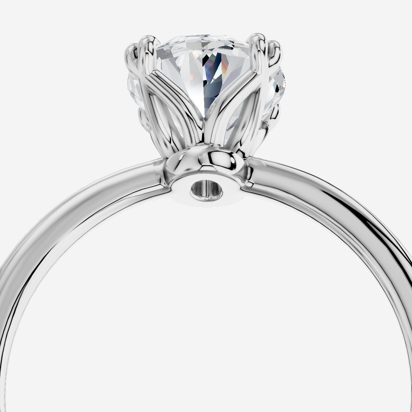 Lydia Oval Kesim Laboratuvar Pırlanta Yüzük | X Diamond