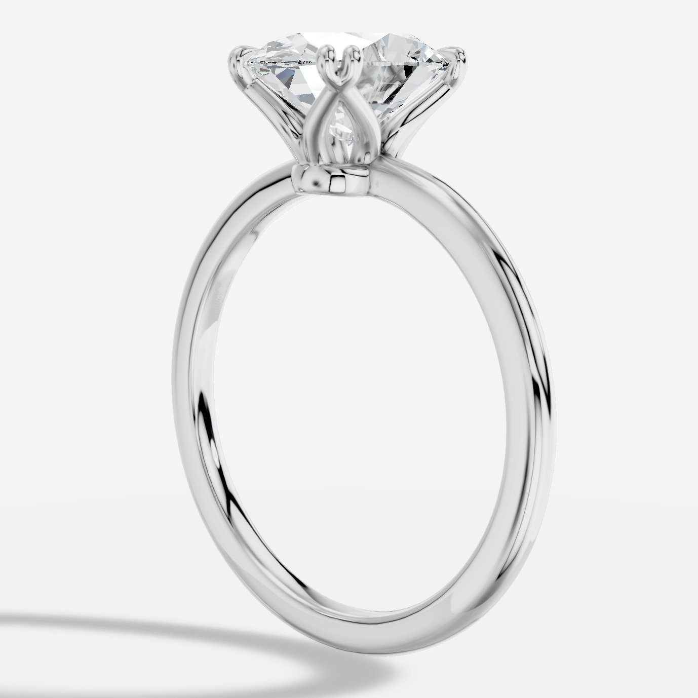 Lydia Oval Kesim Laboratuvar Pırlanta Yüzük | X Diamond