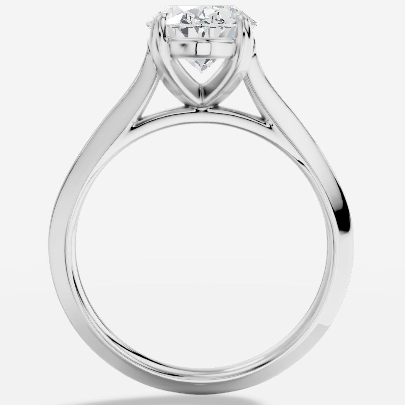 Meliora Oval Kesim Laboratuvar Pırlanta Yüzük | X Diamond