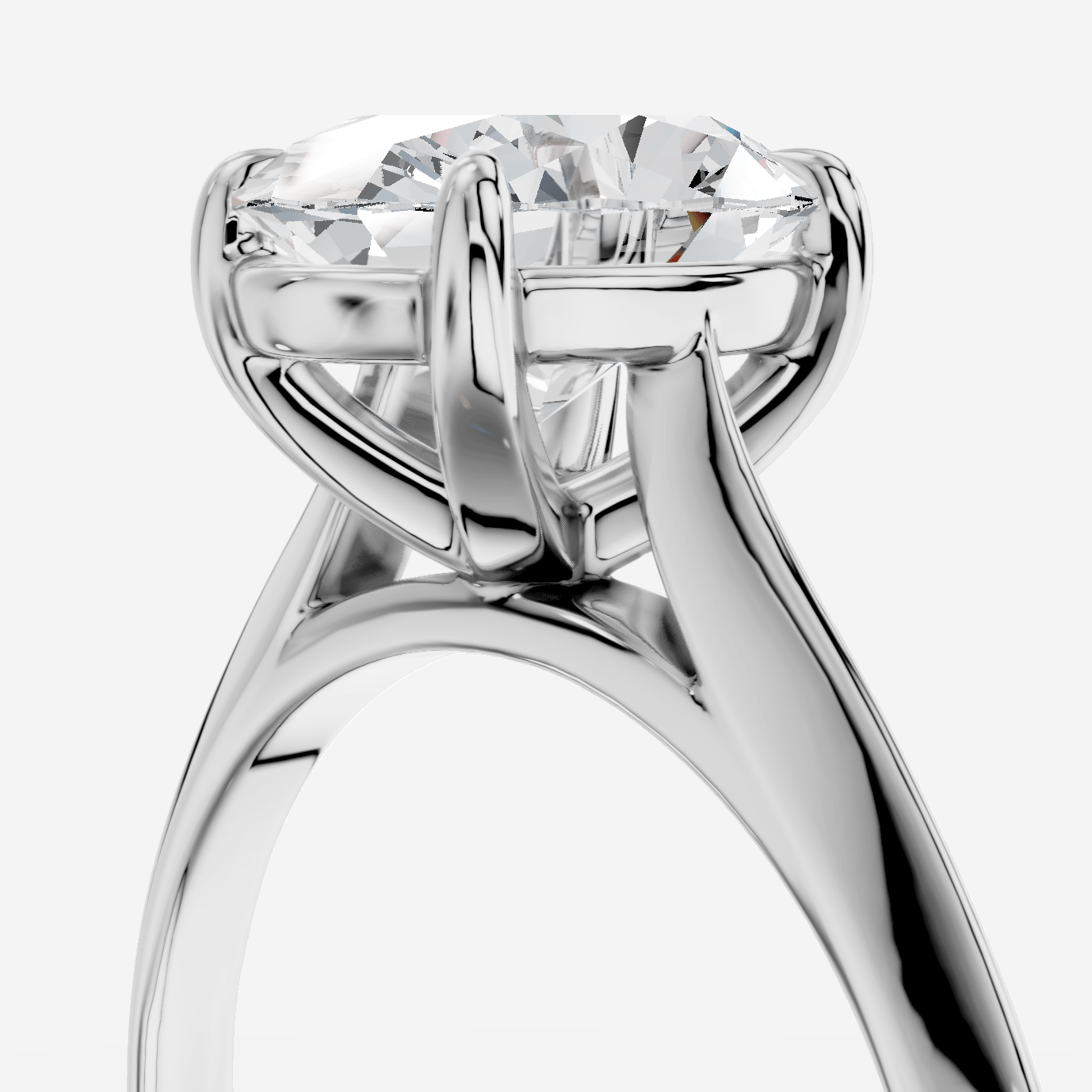 Meliora Oval Kesim Laboratuvar Pırlanta Yüzük | X Diamond