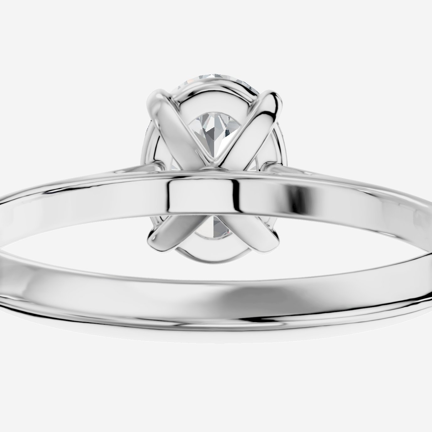 Meliora Oval Kesim Laboratuvar Pırlanta Yüzük | X Diamond
