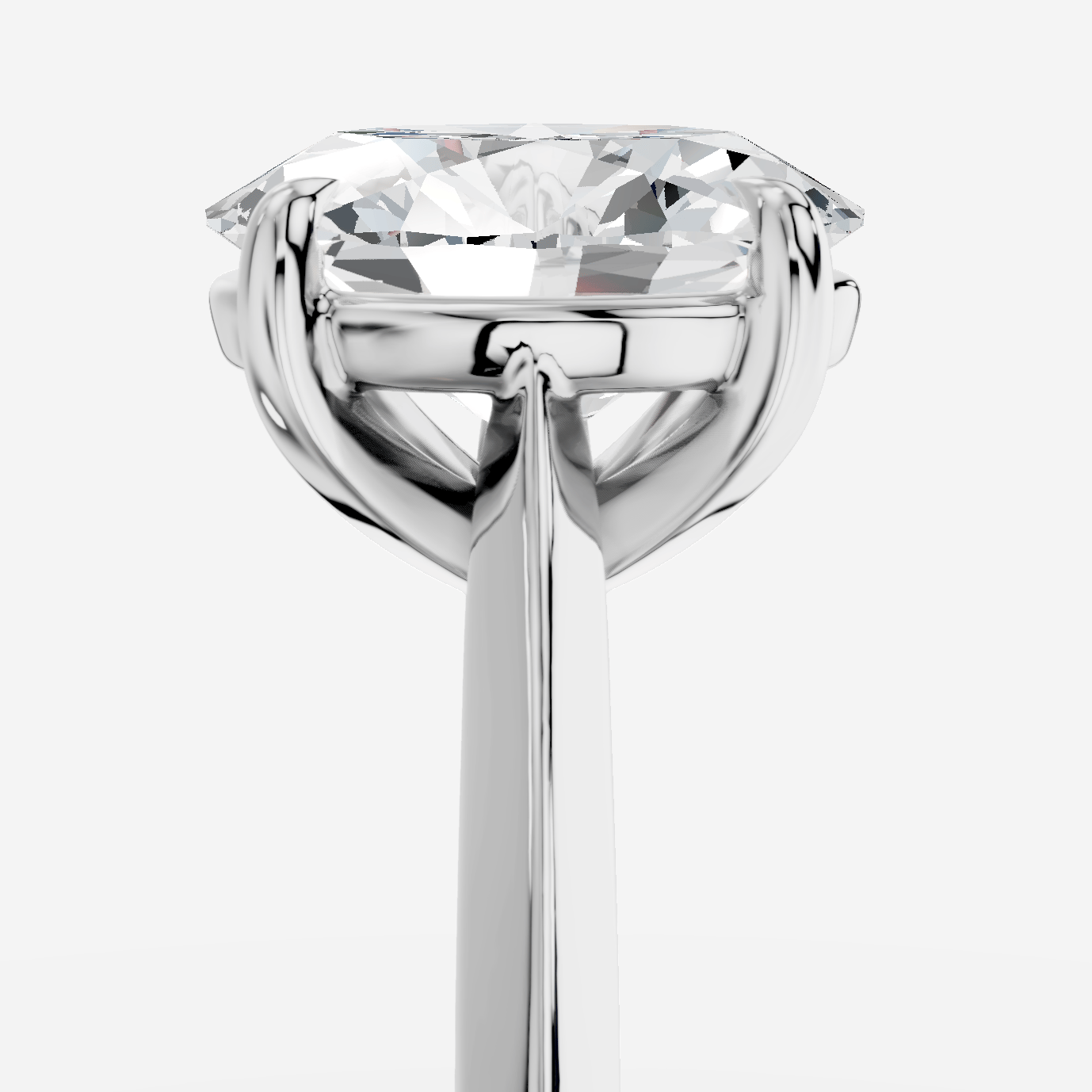 Meliora Oval Kesim Laboratuvar Pırlanta Yüzük | X Diamond