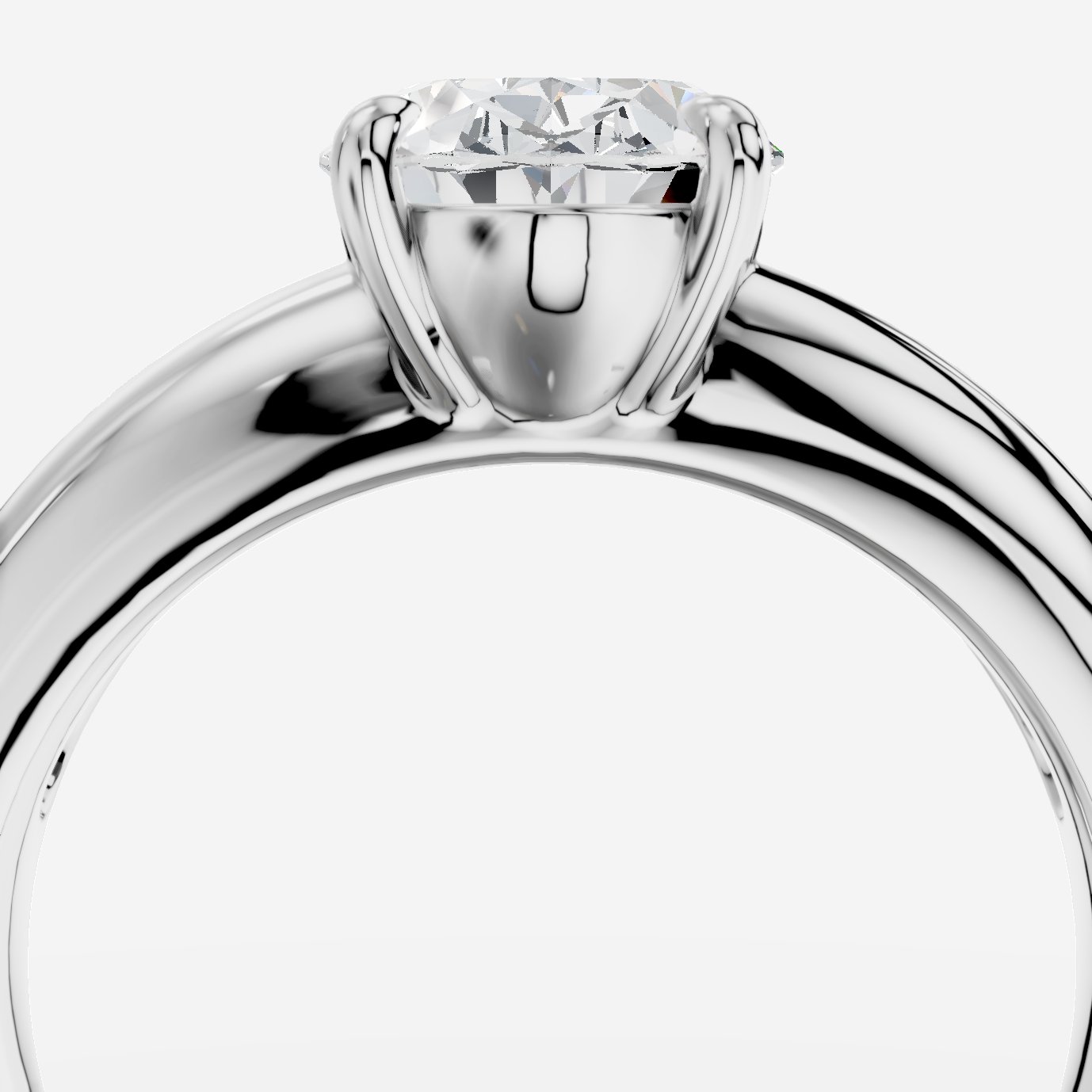 Velora Oval Kesim Laboratuvar Pırlanta Yüzük | X Diamond