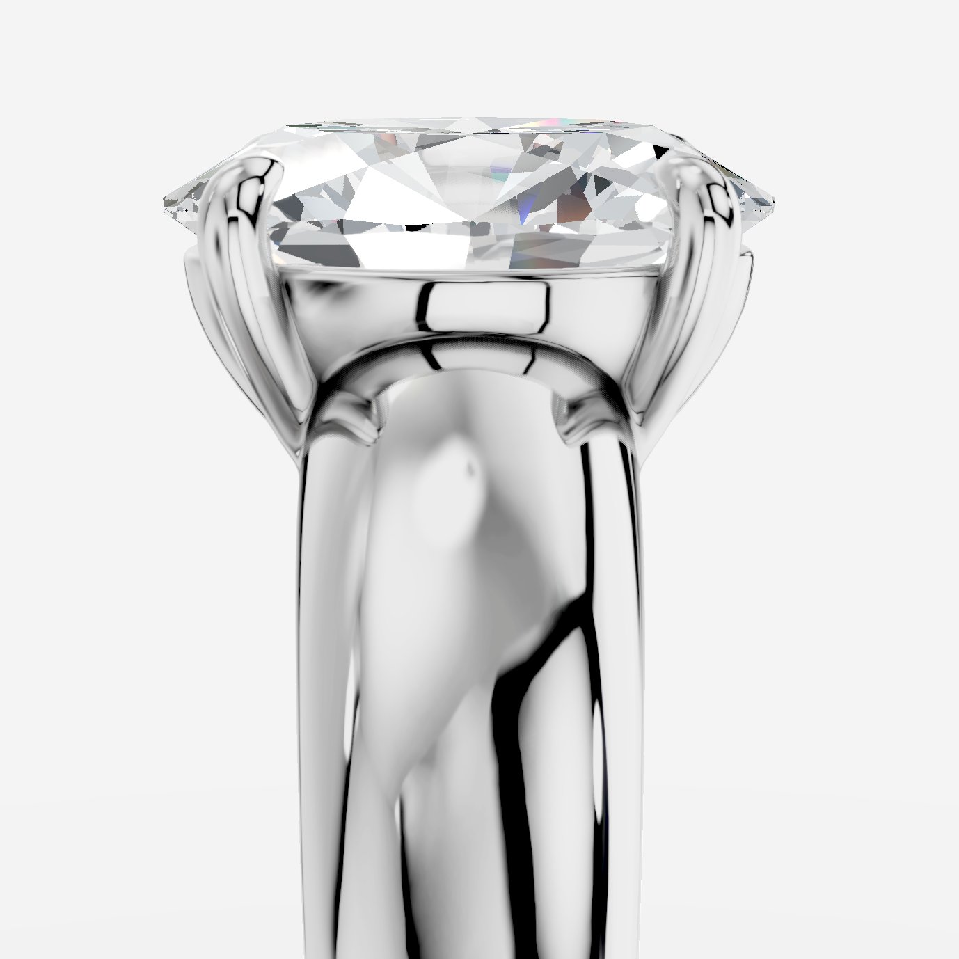 Velora Oval Kesim Laboratuvar Pırlanta Yüzük | X Diamond