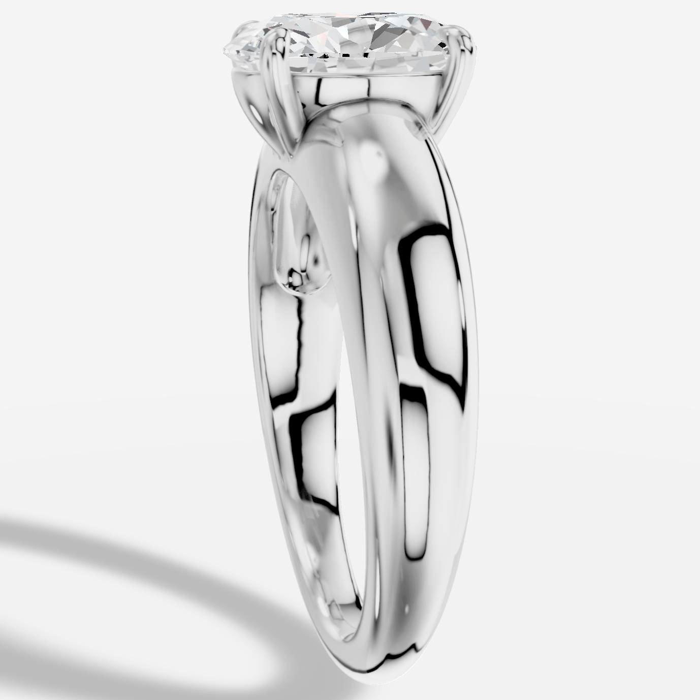 Velora Oval Kesim Laboratuvar Pırlanta Yüzük | X Diamond