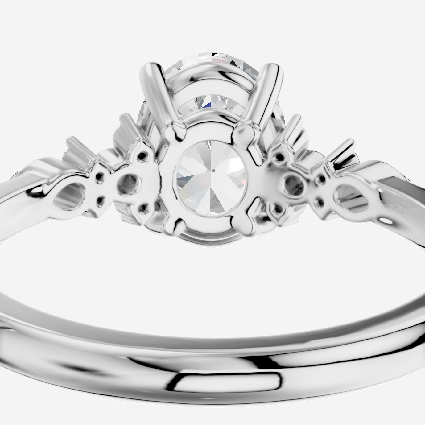 Veloria Oval Kesim Exclusive Laboratuvar Pırlanta Yüzük | X Diamond