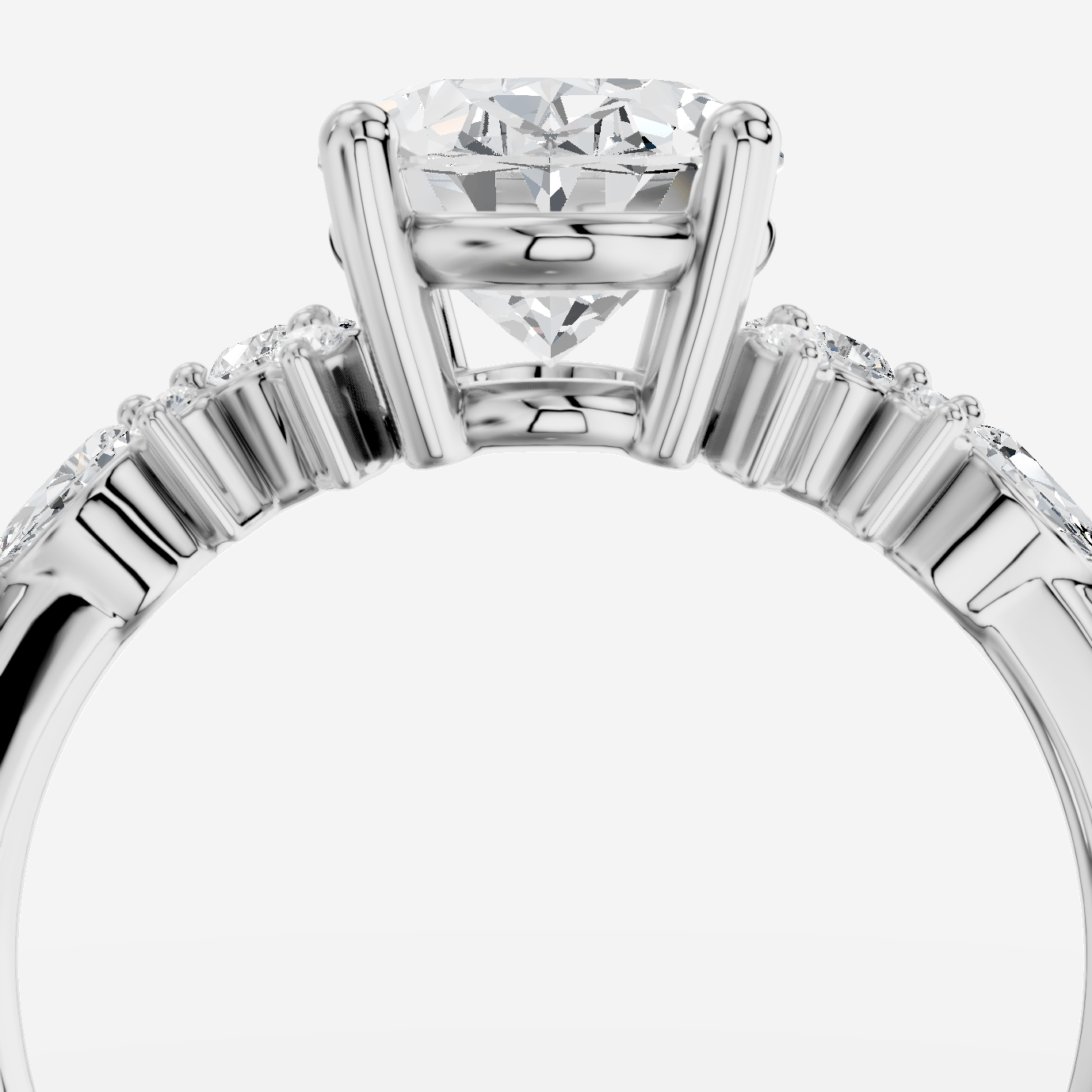 Veloria Oval Kesim Exclusive Laboratuvar Pırlanta Yüzük | X Diamond