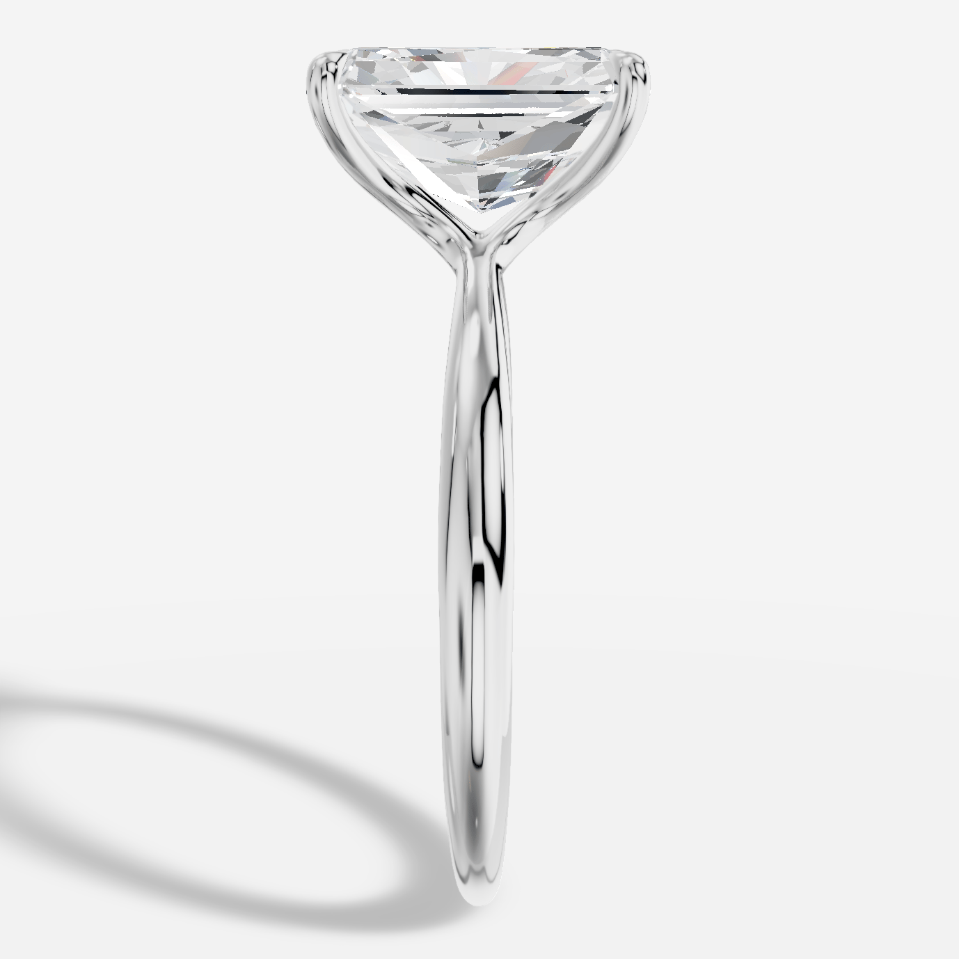 Cybele Radiant Yuvarlak Kesim Laboratuvar Pırlanta Yüzük | X Diamond