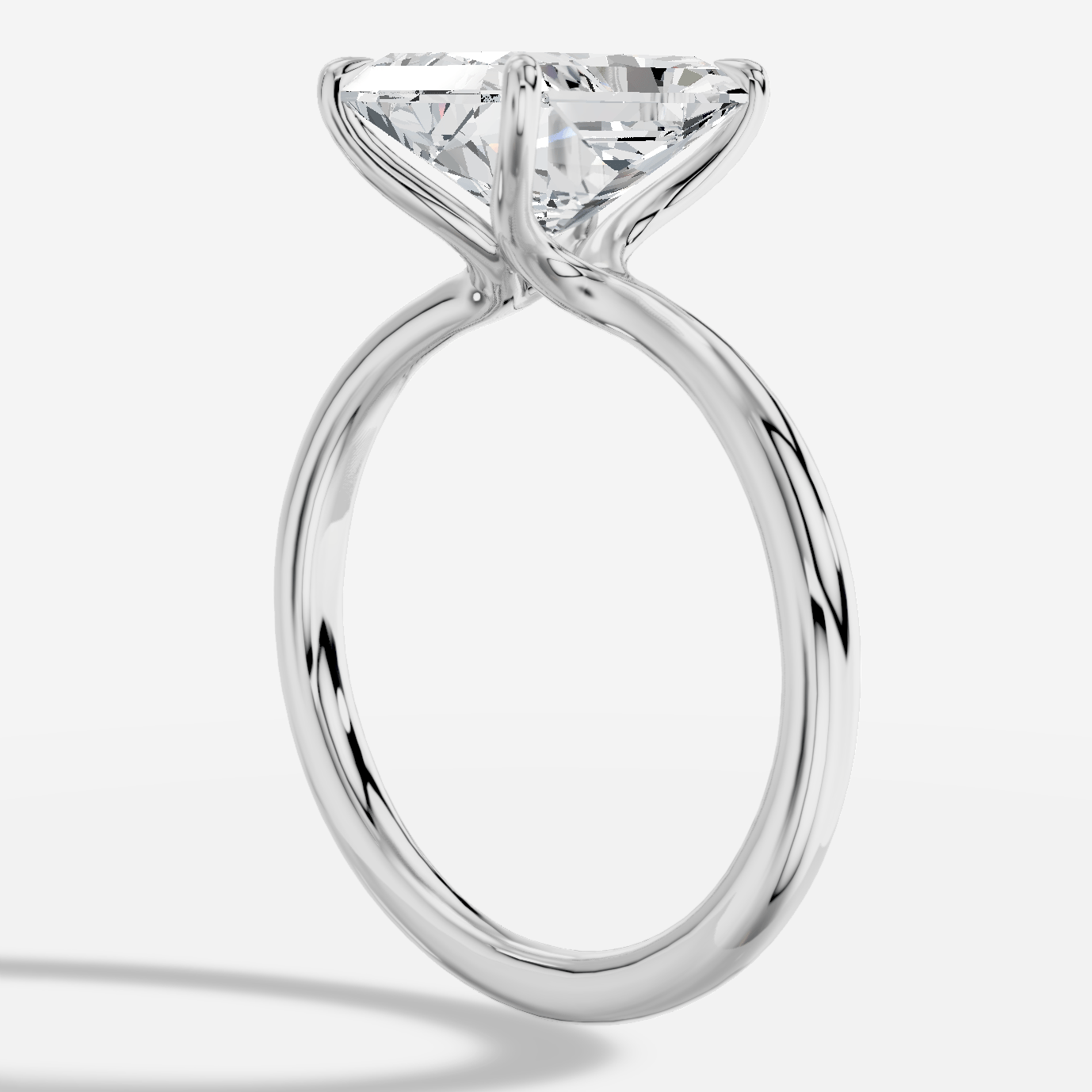 Cybele Radiant Yuvarlak Kesim Laboratuvar Pırlanta Yüzük | X Diamond