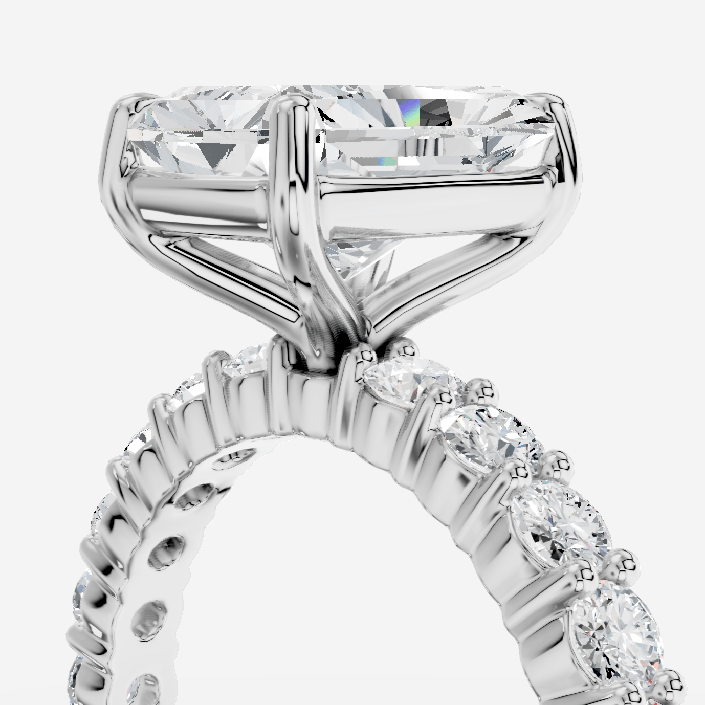 Imperial Radiant Kesim Exclusive Laboratuvar Pırlanta Yüzük | X Diamond
