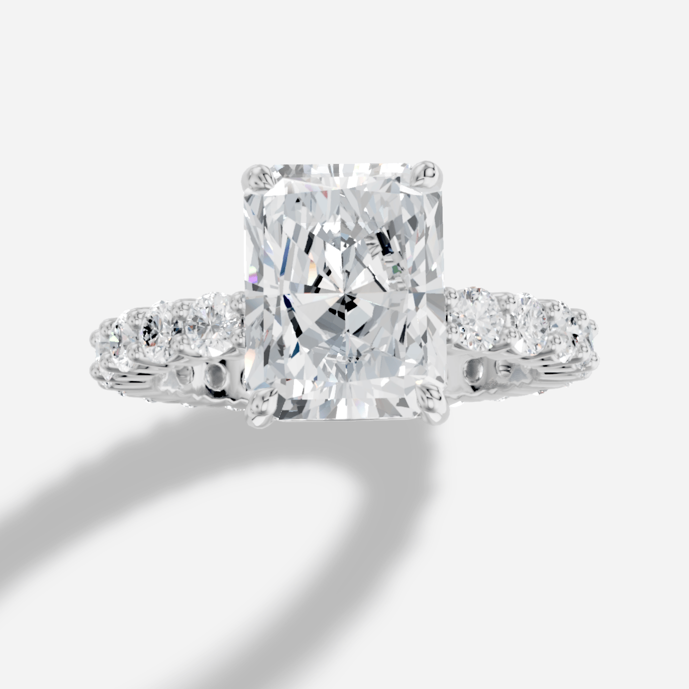 Imperial Radiant Kesim Exclusive Laboratuvar Pırlanta Yüzük | X Diamond