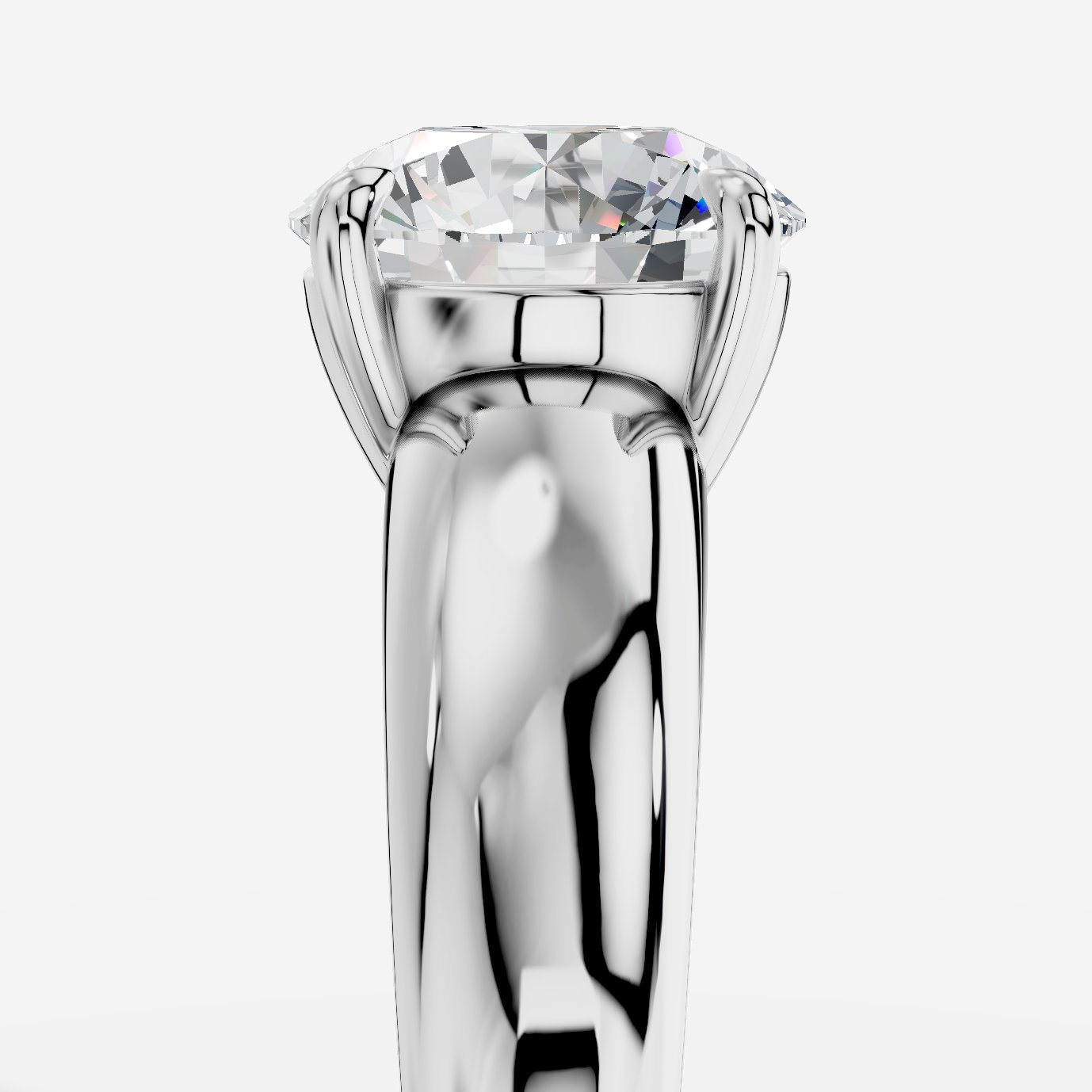 Aphrodite Yuvarlak Kesim Laboratuvar Pırlanta Yüzük | X Diamond