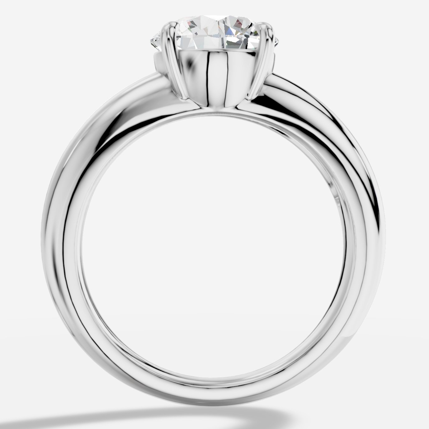 Aphrodite Yuvarlak Kesim Laboratuvar Pırlanta Yüzük | X Diamond