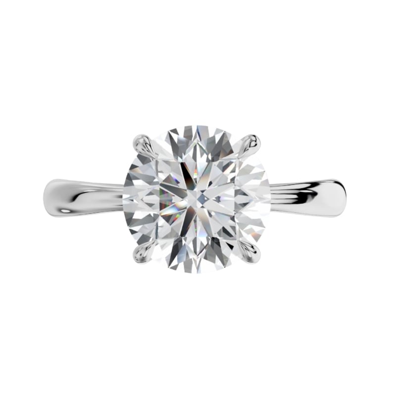 Cybele Yuvarlak Kesim Laboratuvar Pırlanta Yüzük | X Diamond