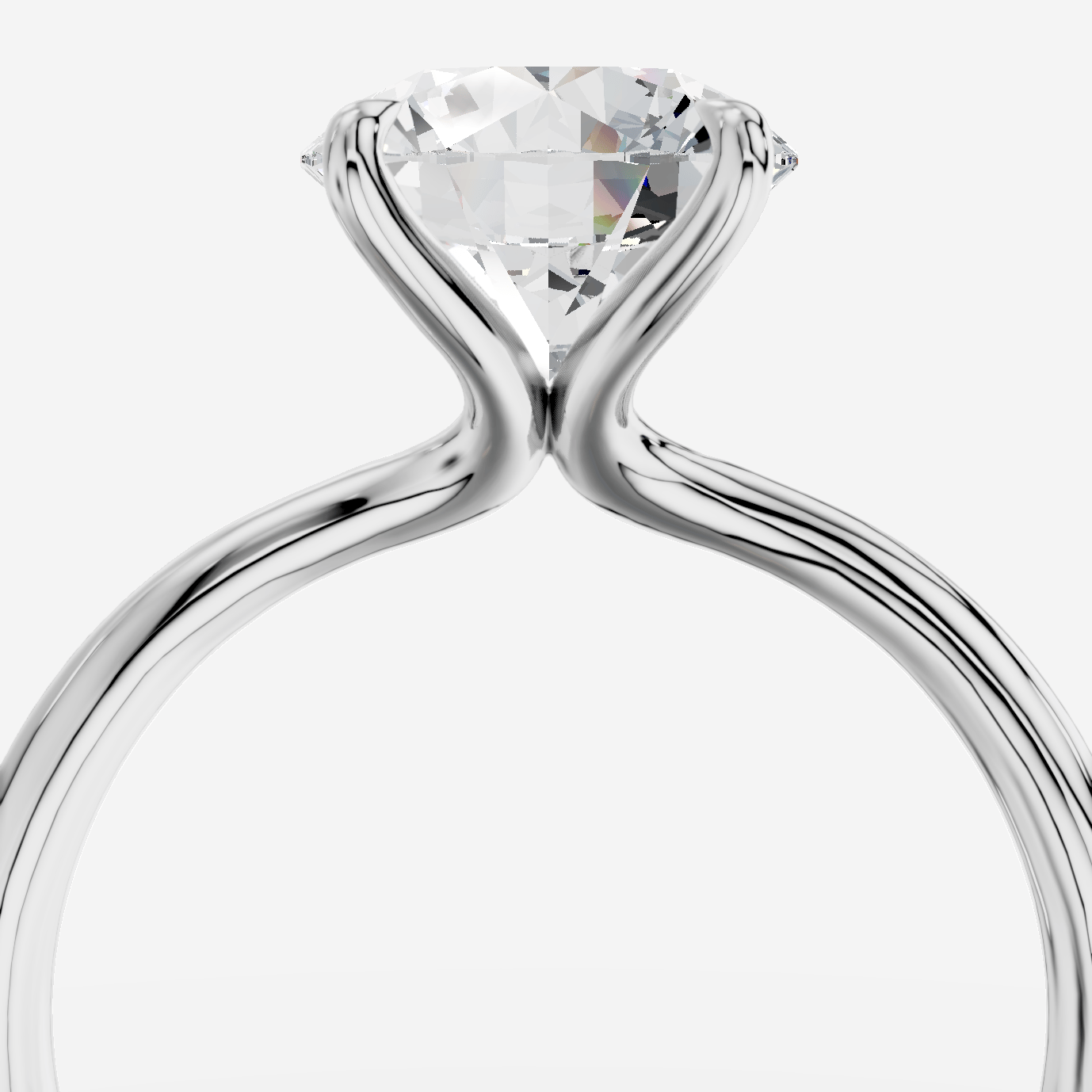 Cybele Yuvarlak Kesim Laboratuvar Pırlanta Yüzük | X Diamond