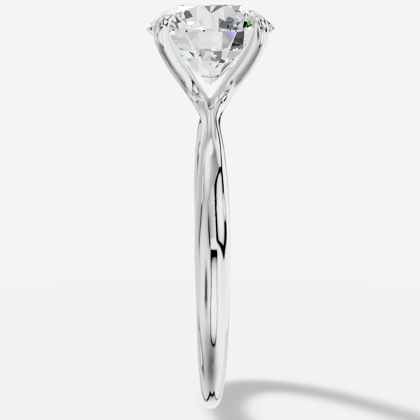 Cybele Yuvarlak Kesim Laboratuvar Pırlanta Yüzük | X Diamond
