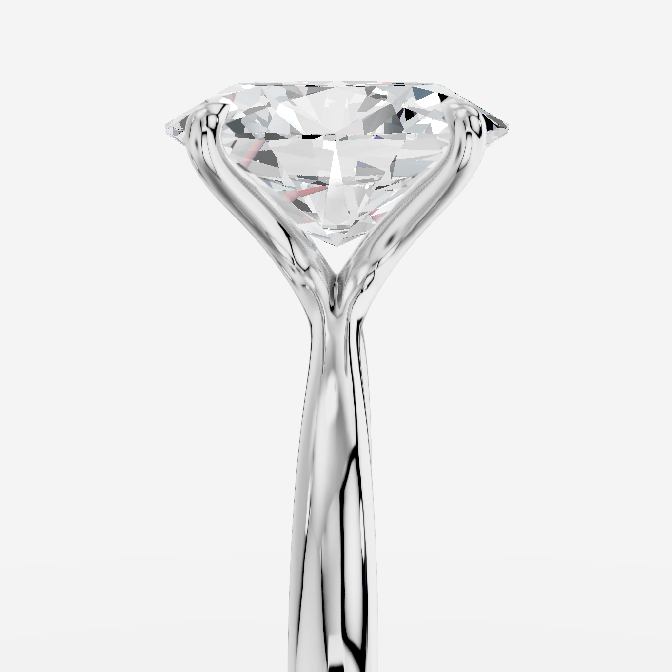 Cybele Oval Yuvarlak Kesim Laboratuvar Pırlanta Yüzük | X Diamond