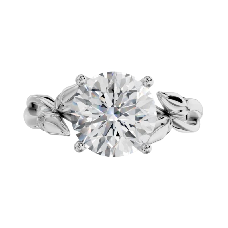 Dione Yuvarlak Kesim Laboratuvar Pırlanta Yüzük | X Diamond