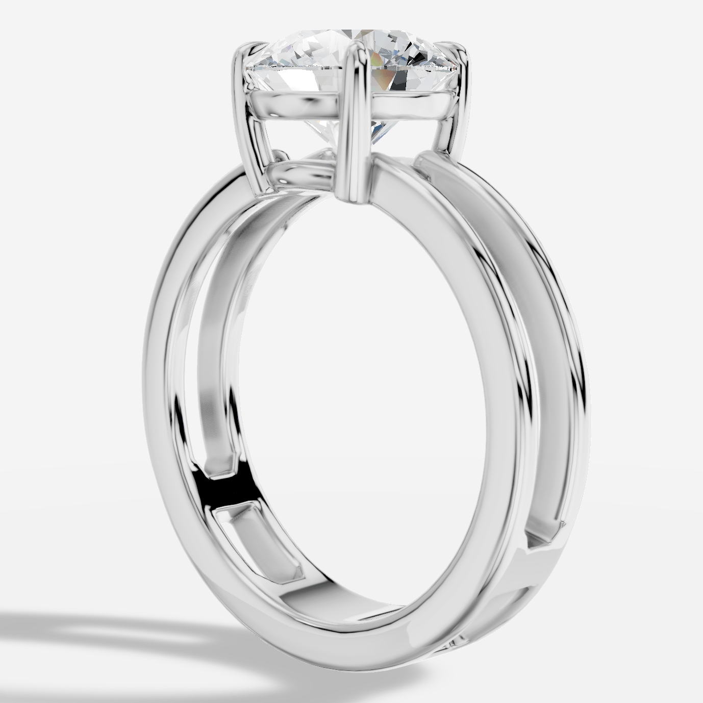 Eterna Yuvarlak Kesim Laboratuvar Pırlanta Yüzük | X Diamond