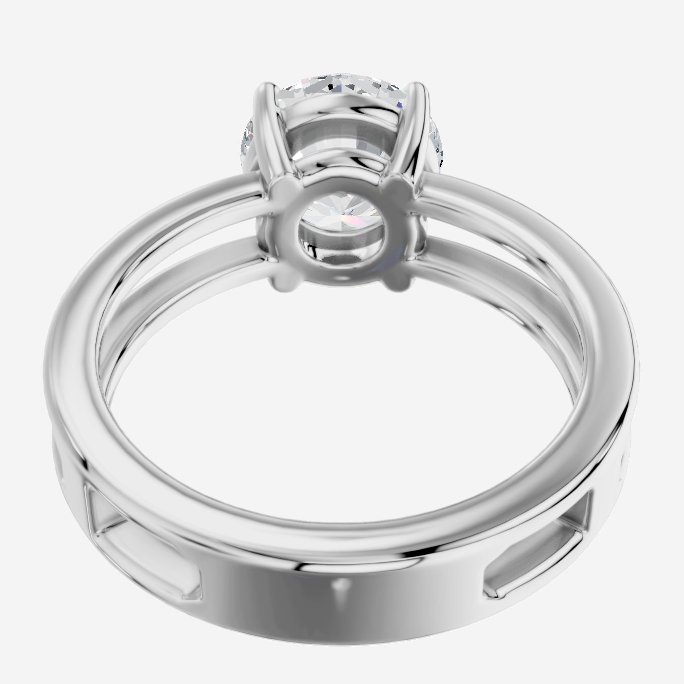 Eterna Yuvarlak Kesim Laboratuvar Pırlanta Yüzük | X Diamond