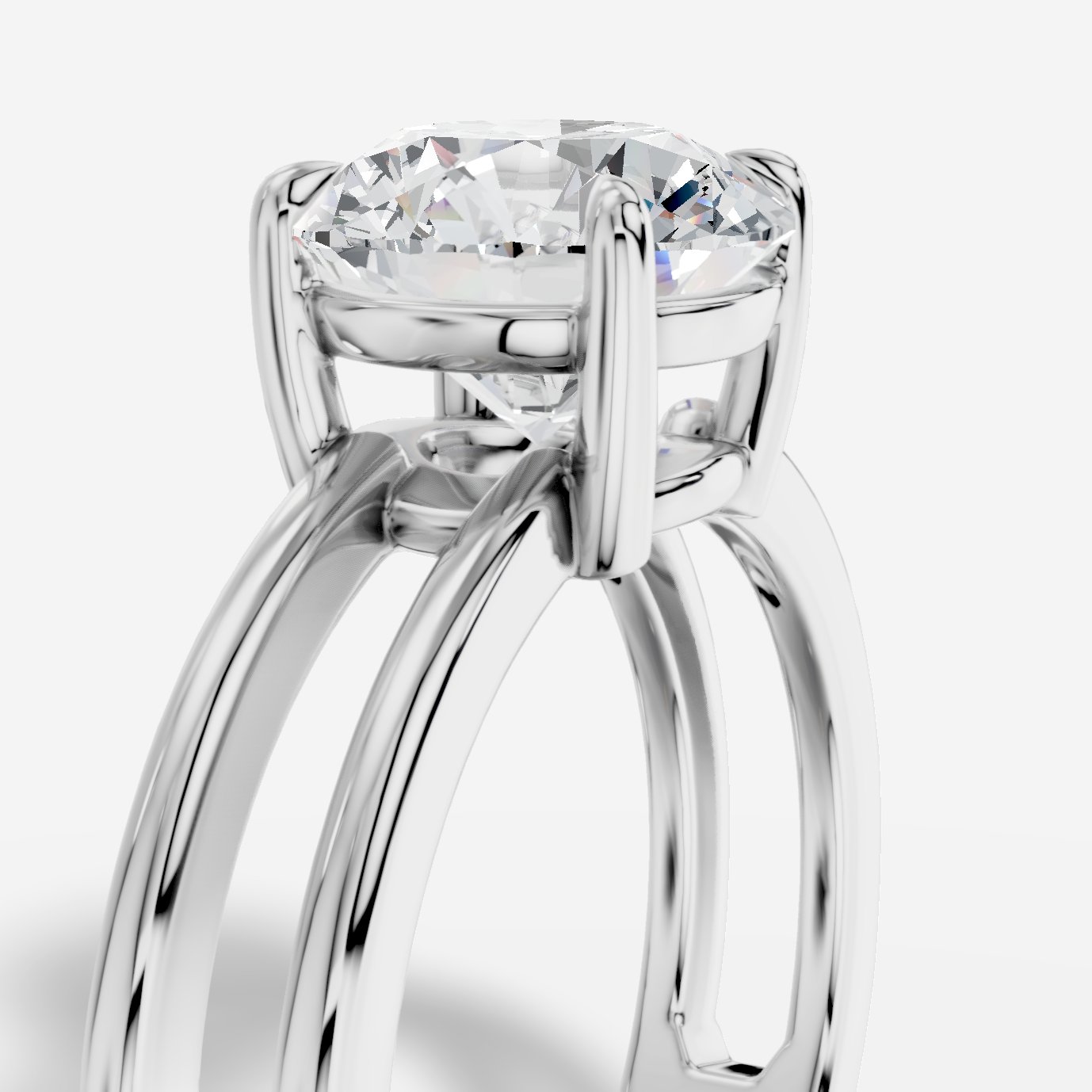 Eterna Yuvarlak Kesim Laboratuvar Pırlanta Yüzük | X Diamond