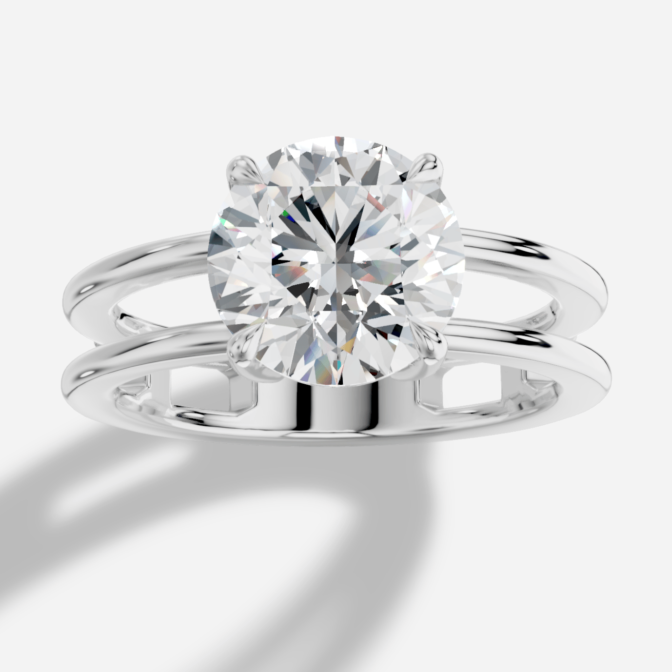 Eterna Yuvarlak Kesim Laboratuvar Pırlanta Yüzük | X Diamond