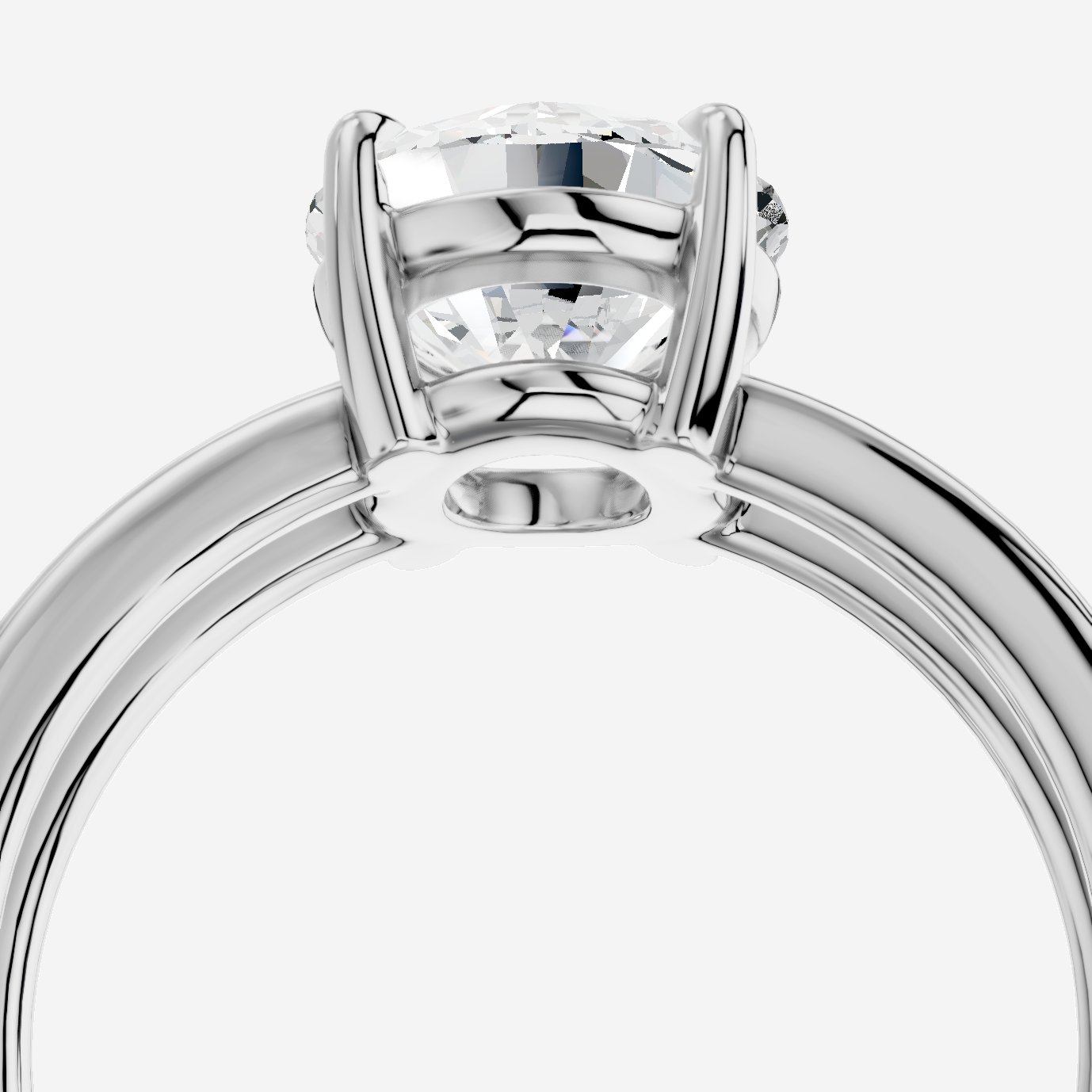 Eterna Yuvarlak Kesim Laboratuvar Pırlanta Yüzük | X Diamond