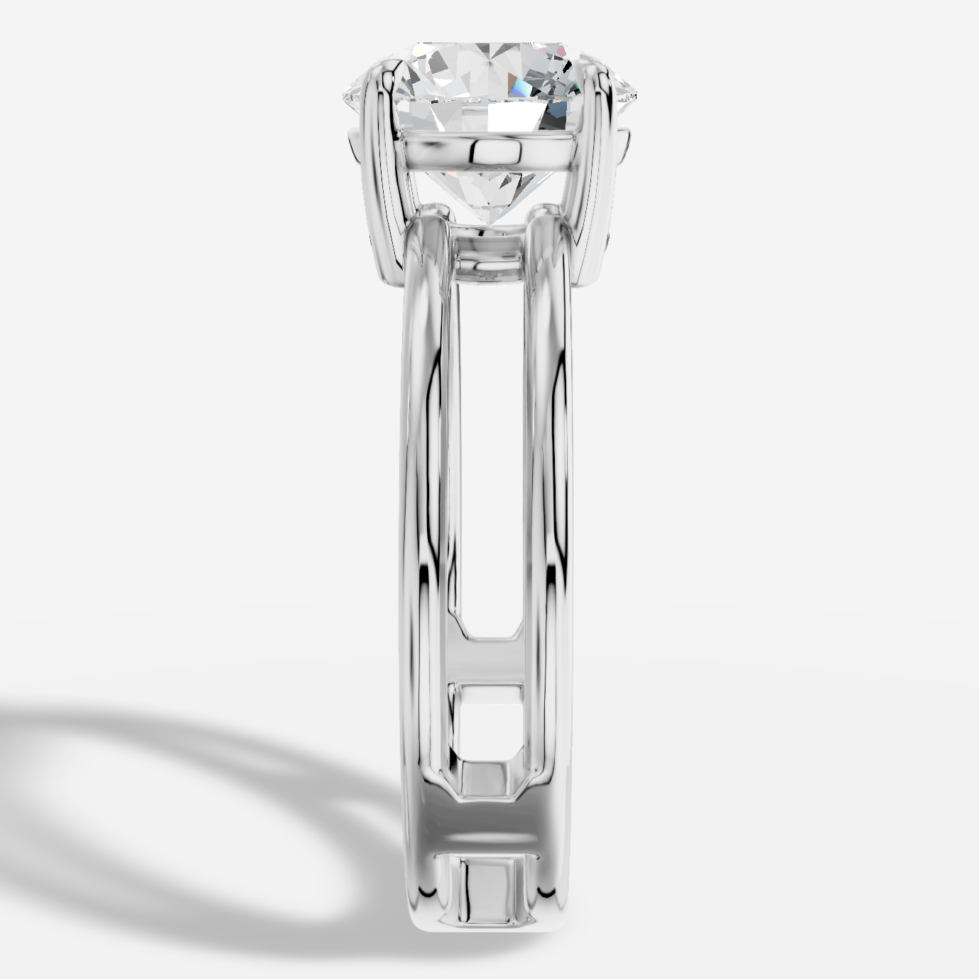 Eterna Yuvarlak Kesim Laboratuvar Pırlanta Yüzük | X Diamond
