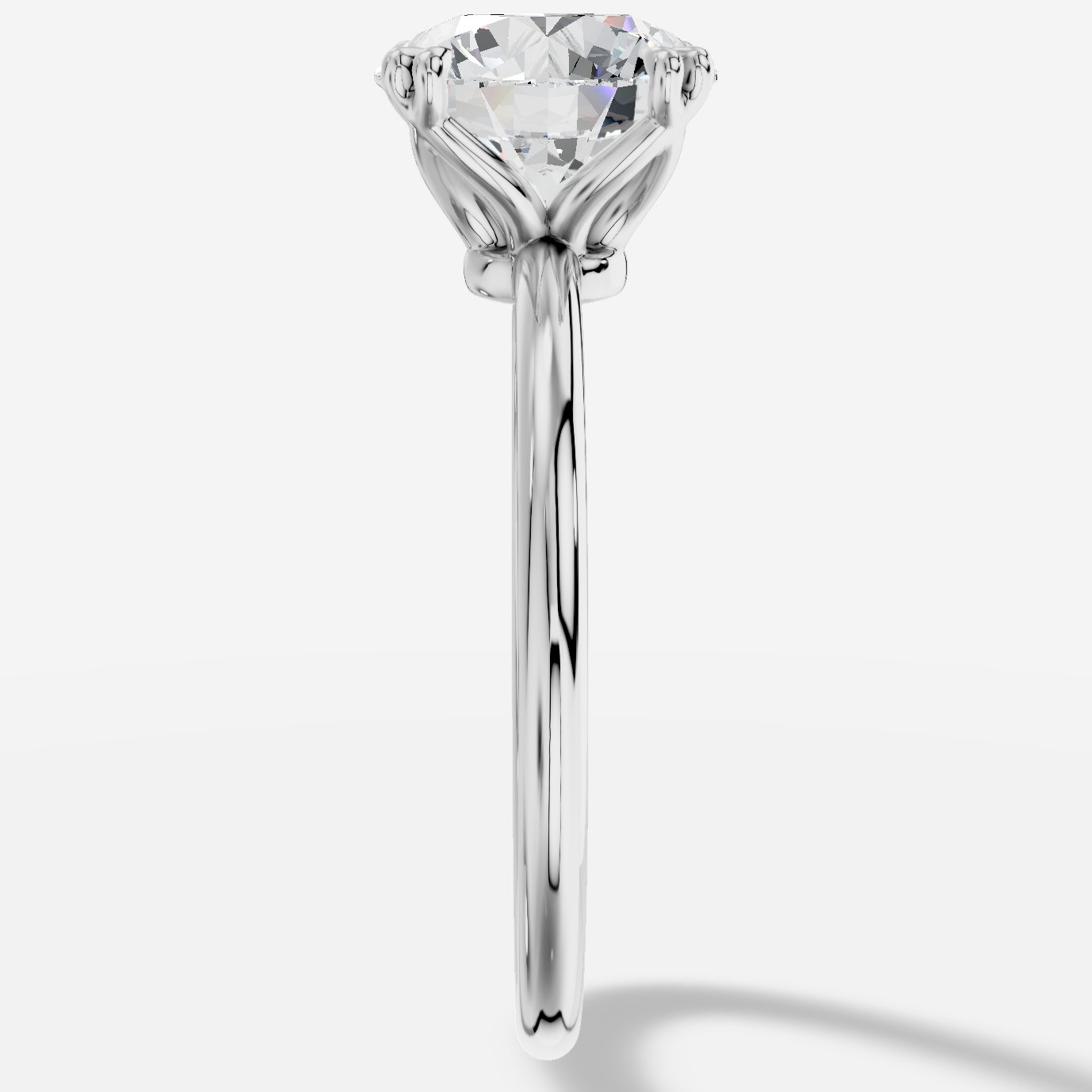 Gaia Yuvarlak Kesim Laboratuvar Pırlanta Yüzük | X Diamond