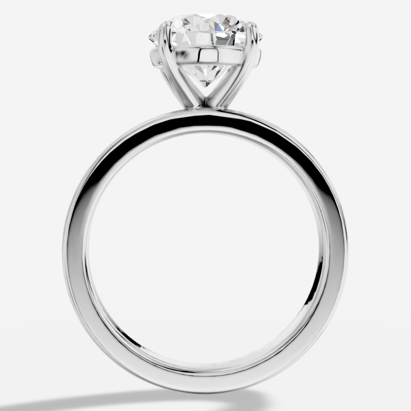 Hathor Yuvarlak Kesim Laboratuvar Pırlanta Yüzük | X Diamond