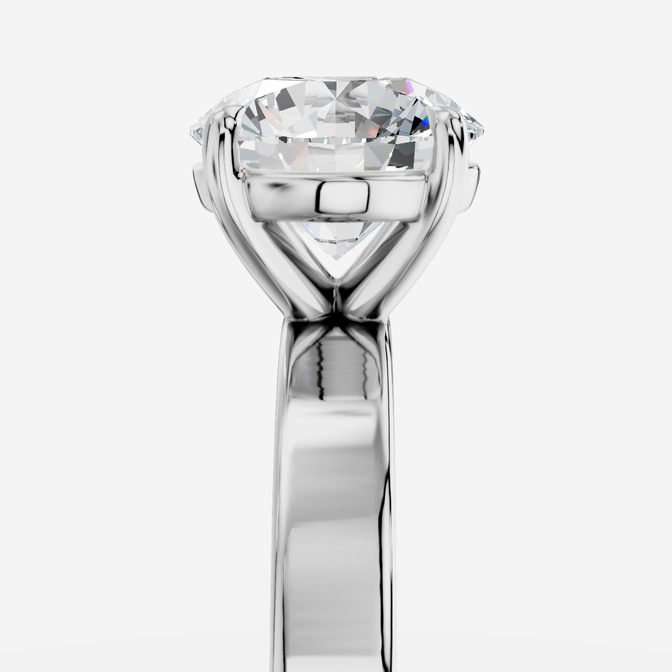 Hathor Yuvarlak Kesim Laboratuvar Pırlanta Yüzük | X Diamond