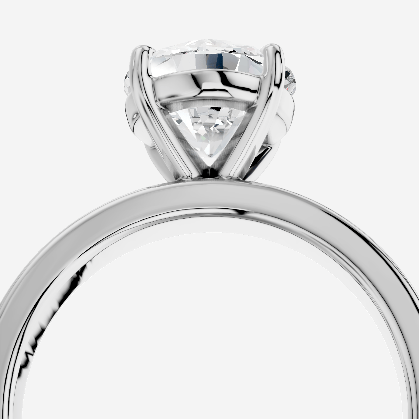 Hathor Yuvarlak Kesim Laboratuvar Pırlanta Yüzük | X Diamond