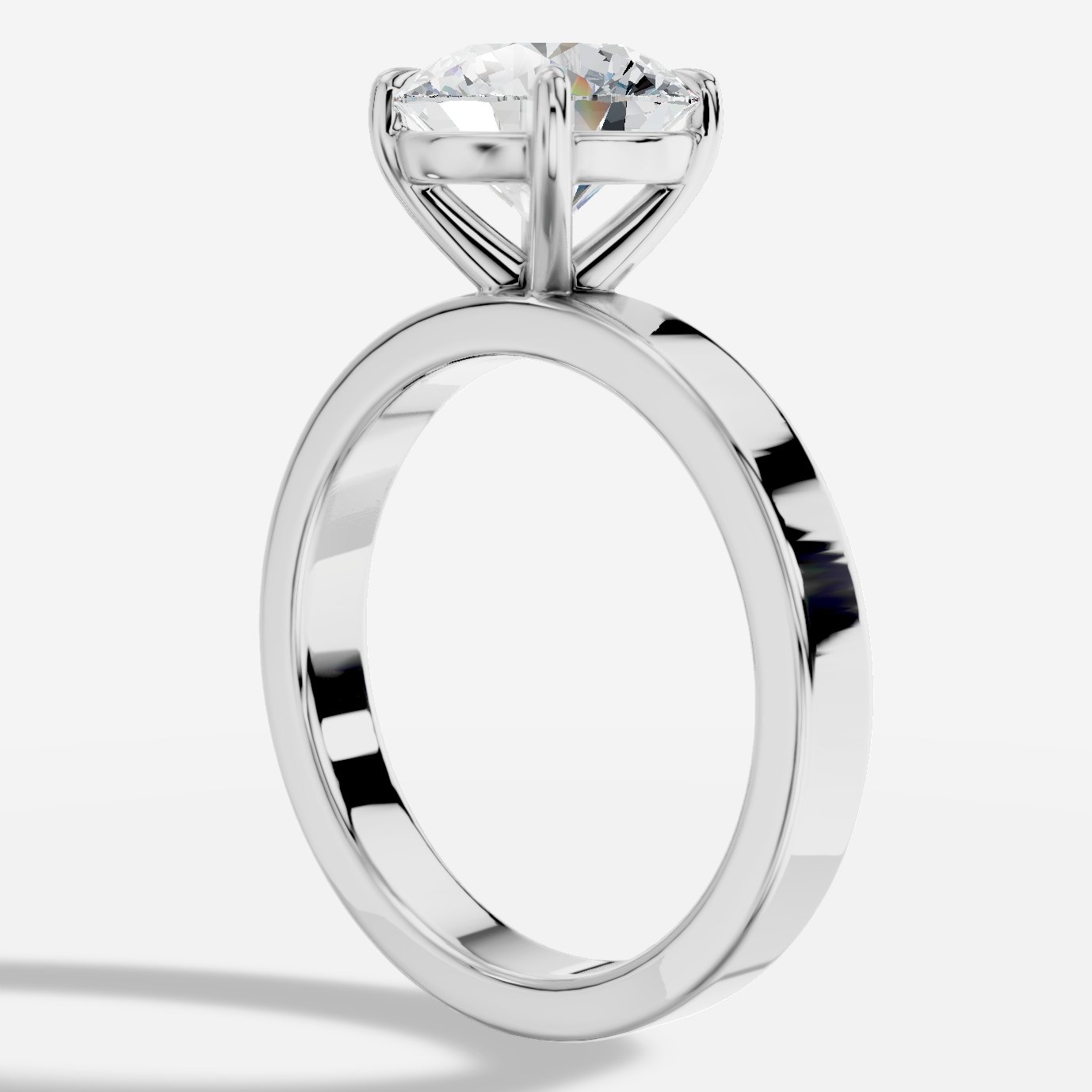 Hathor Yuvarlak Kesim Laboratuvar Pırlanta Yüzük | X Diamond