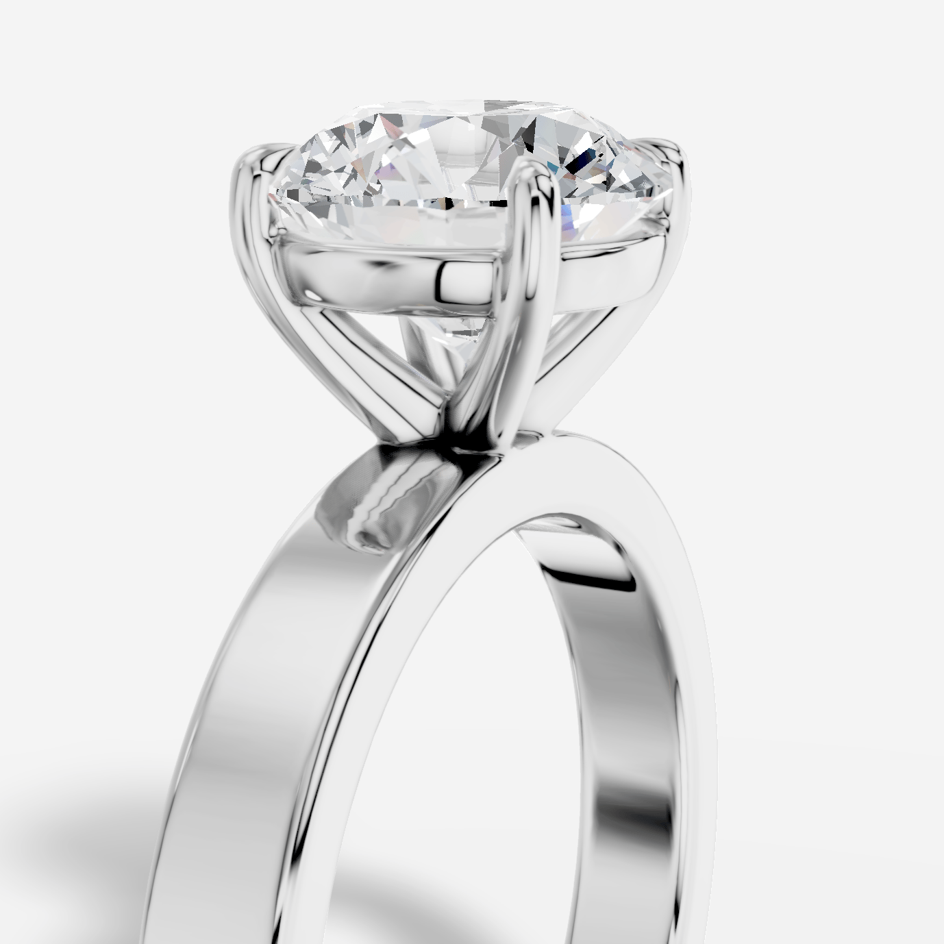 Hathor Yuvarlak Kesim Laboratuvar Pırlanta Yüzük | X Diamond