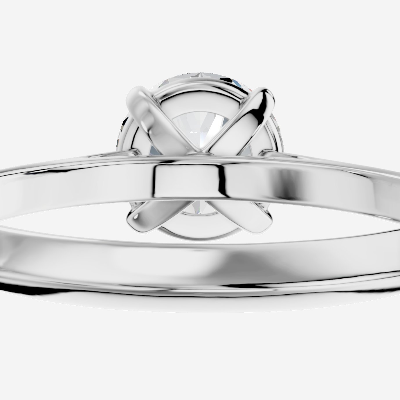 Helia Yuvarlak Kesim Laboratuvar Pırlanta Yüzük | X Diamond