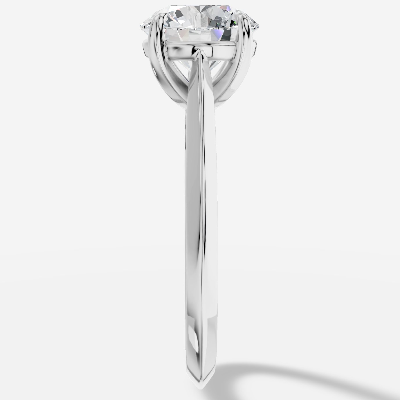 Helia Yuvarlak Kesim Laboratuvar Pırlanta Yüzük | X Diamond