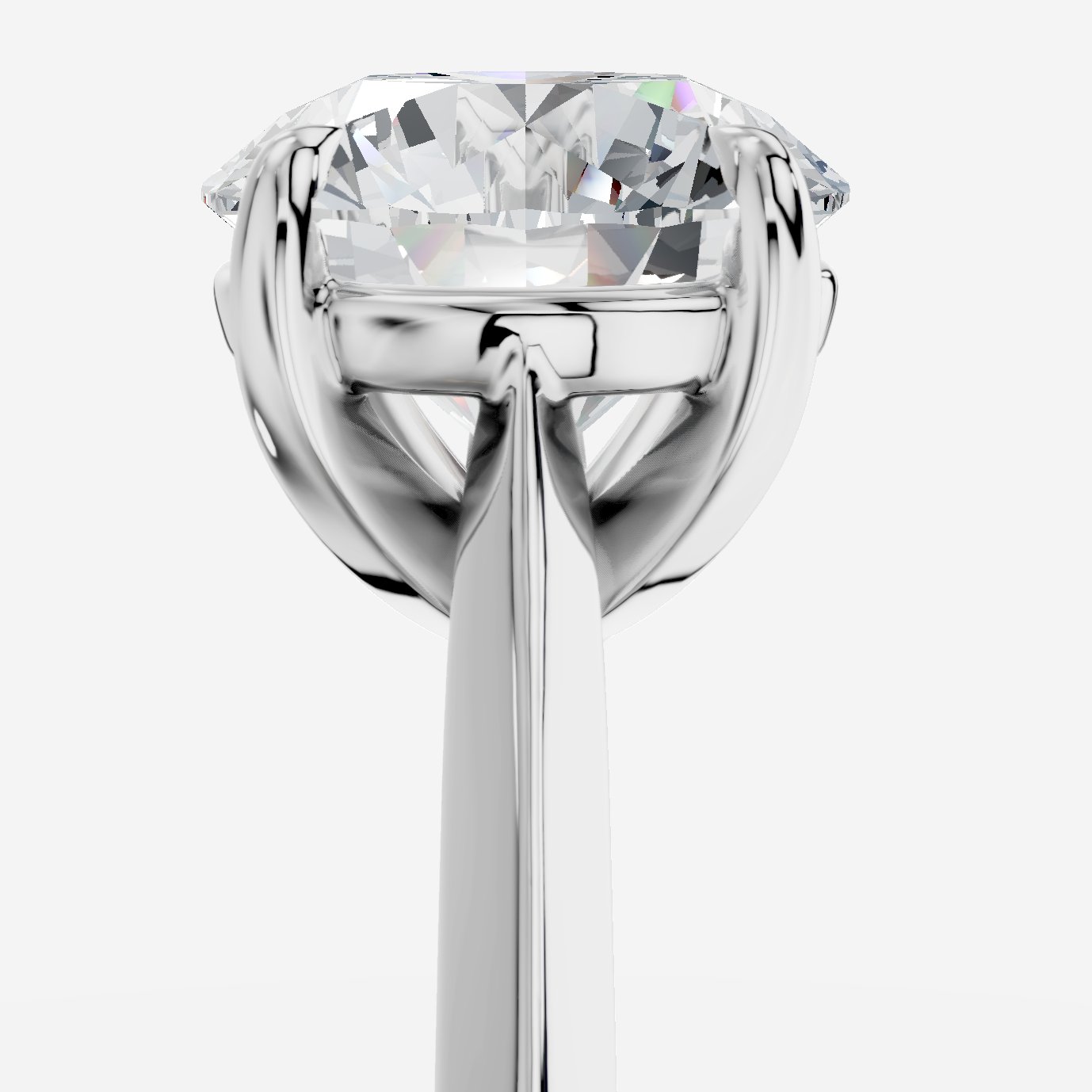 Helia Yuvarlak Kesim Laboratuvar Pırlanta Yüzük | X Diamond