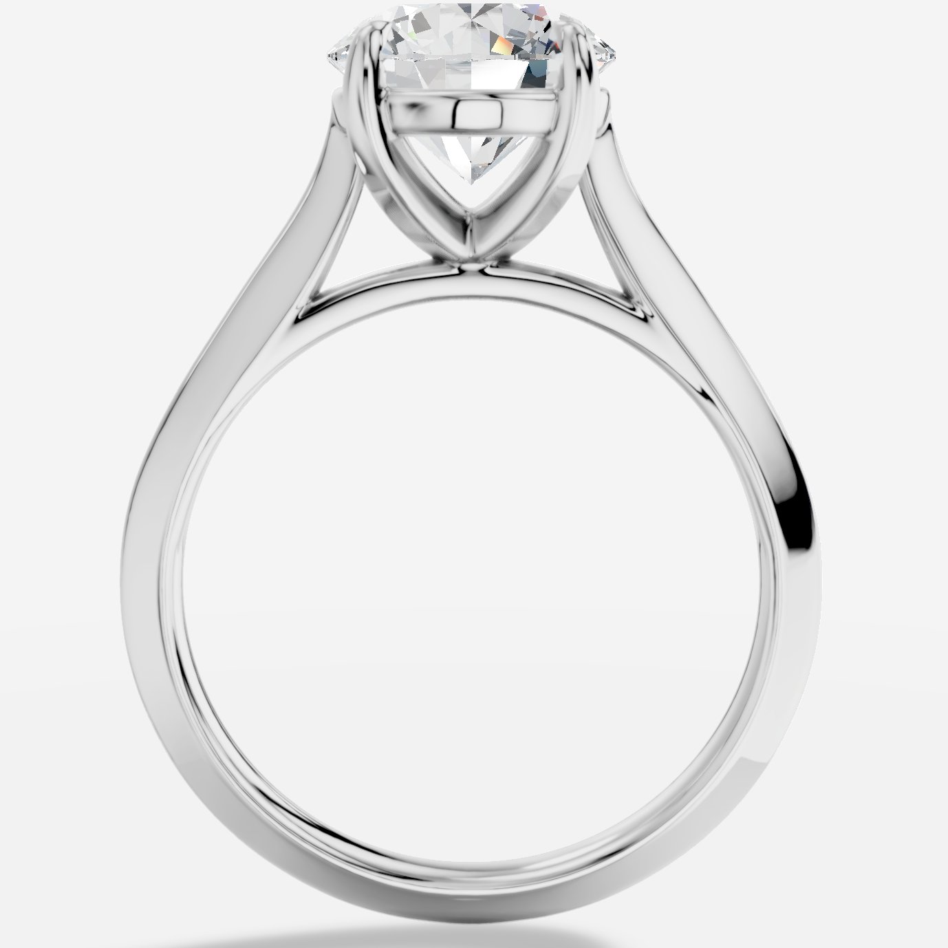 Helia Yuvarlak Kesim Laboratuvar Pırlanta Yüzük | X Diamond