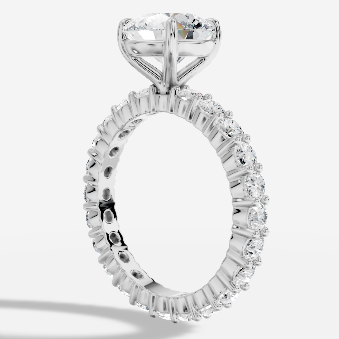 Imperial Yuvarlak Kesim Exclusive Laboratuvar Pırlanta Yüzük | X Diamond
