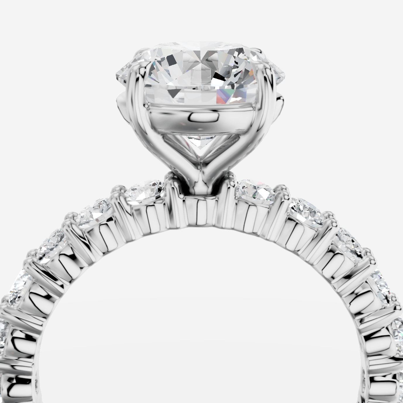 Imperial Yuvarlak Kesim Exclusive Laboratuvar Pırlanta Yüzük | X Diamond