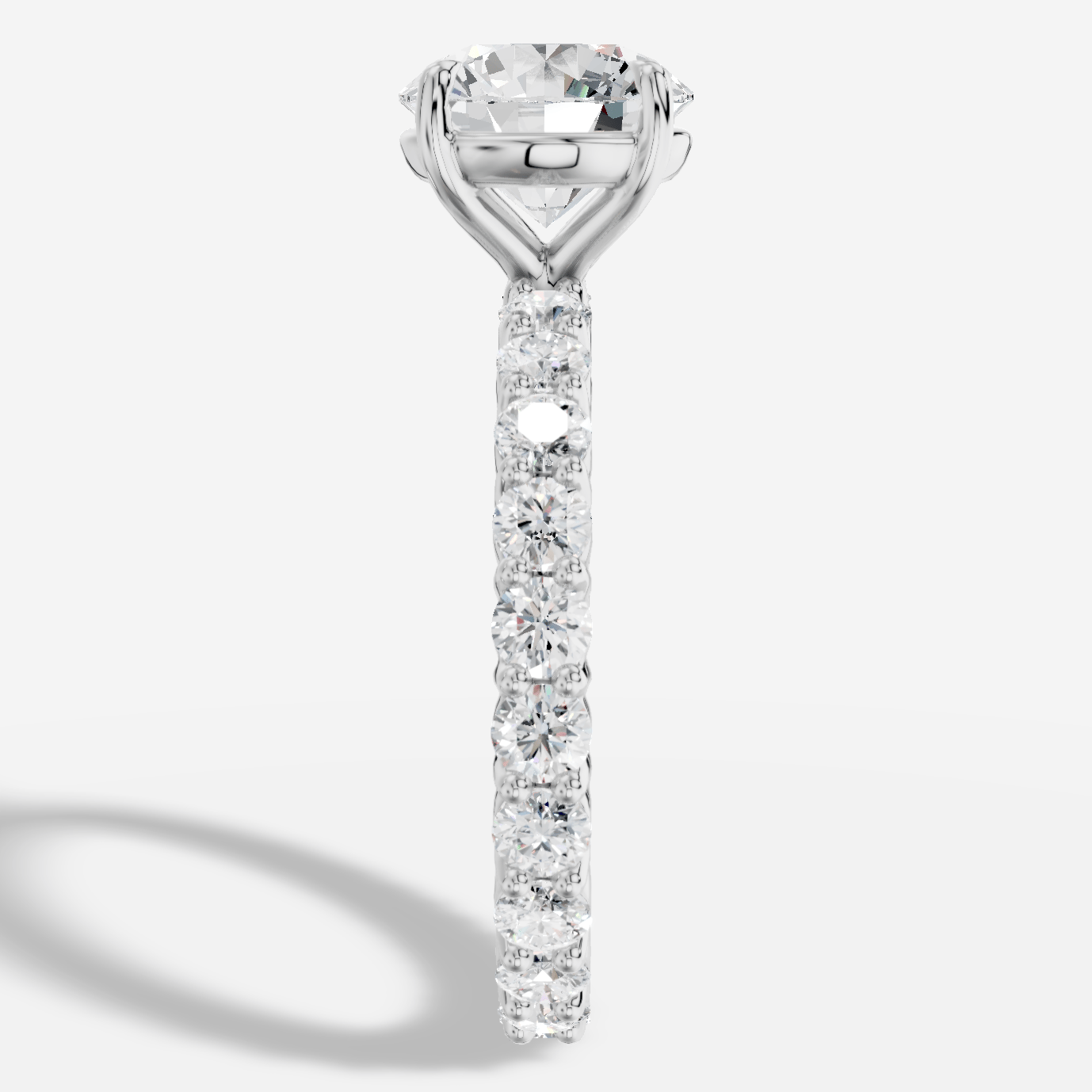 Imperial Yuvarlak Kesim Exclusive Laboratuvar Pırlanta Yüzük | X Diamond