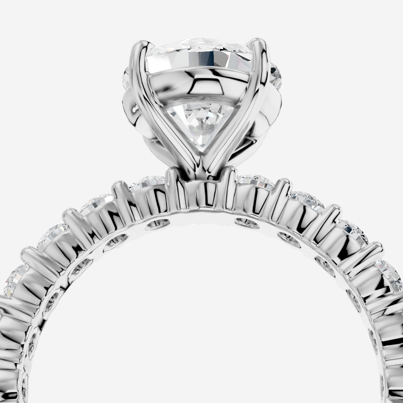 Imperial Yuvarlak Kesim Exclusive Laboratuvar Pırlanta Yüzük | X Diamond