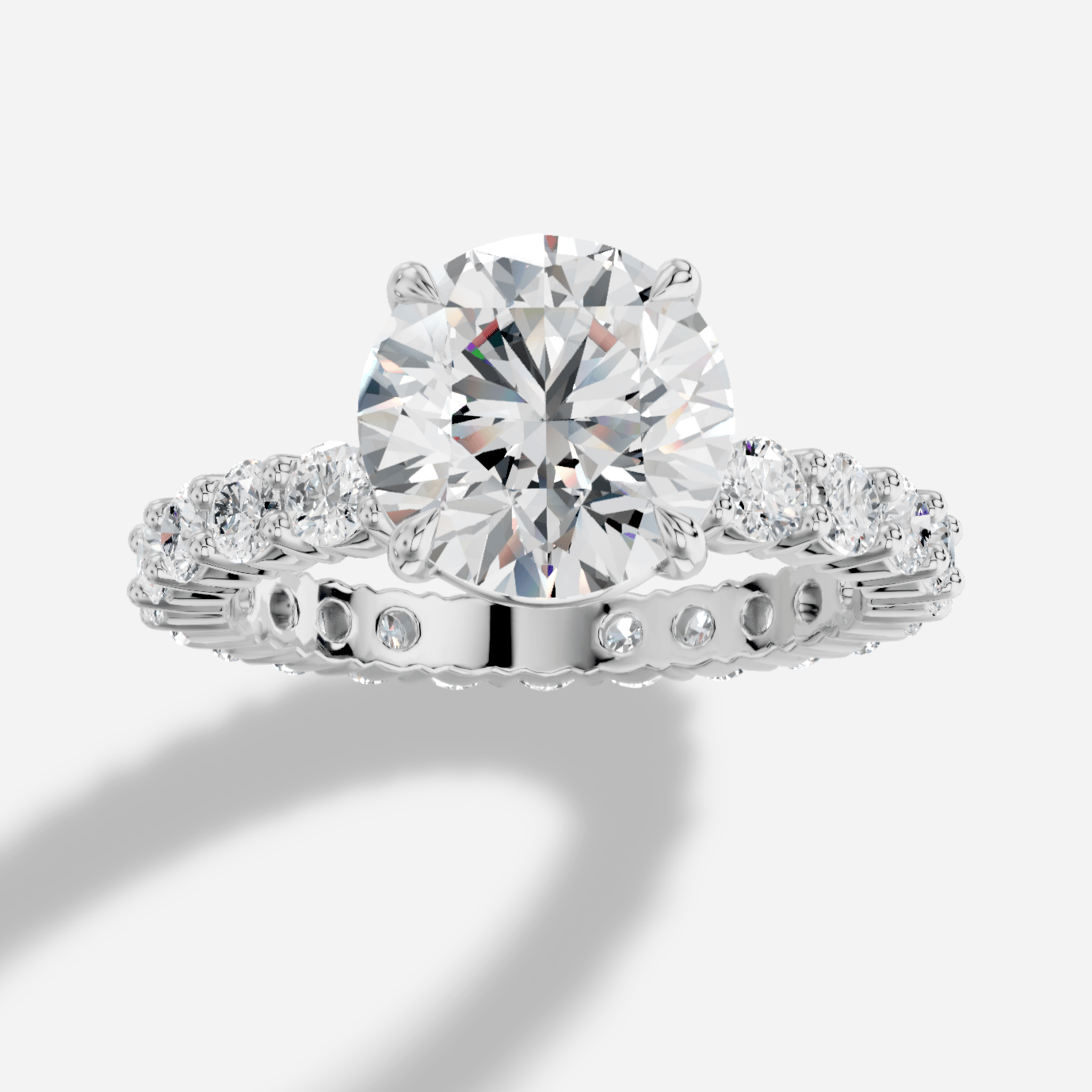 Imperial Yuvarlak Kesim Exclusive Laboratuvar Pırlanta Yüzük | X Diamond