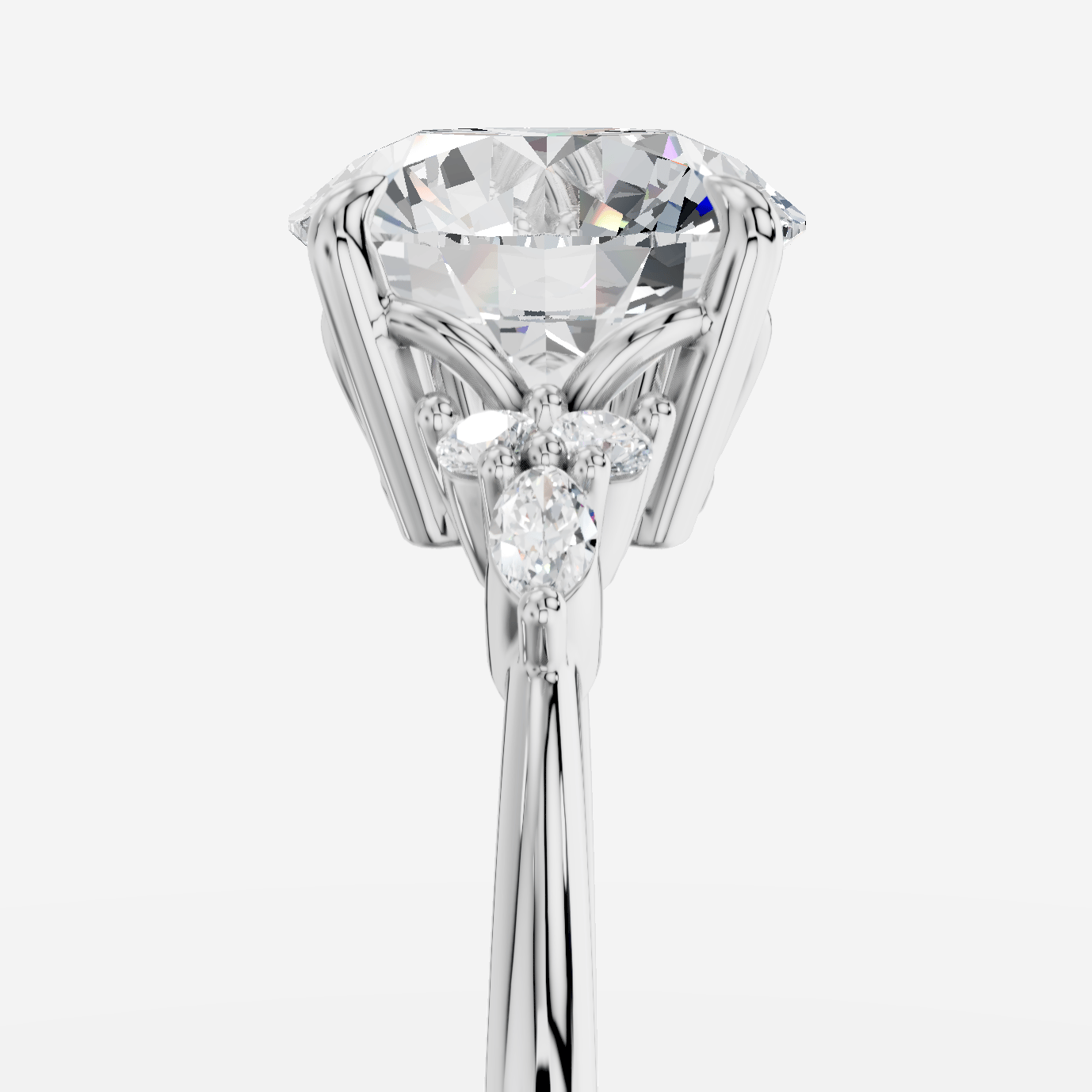Liora Yuvarlak Kesim Exclusive Laboratuvar Pırlanta Yüzük | X Diamond