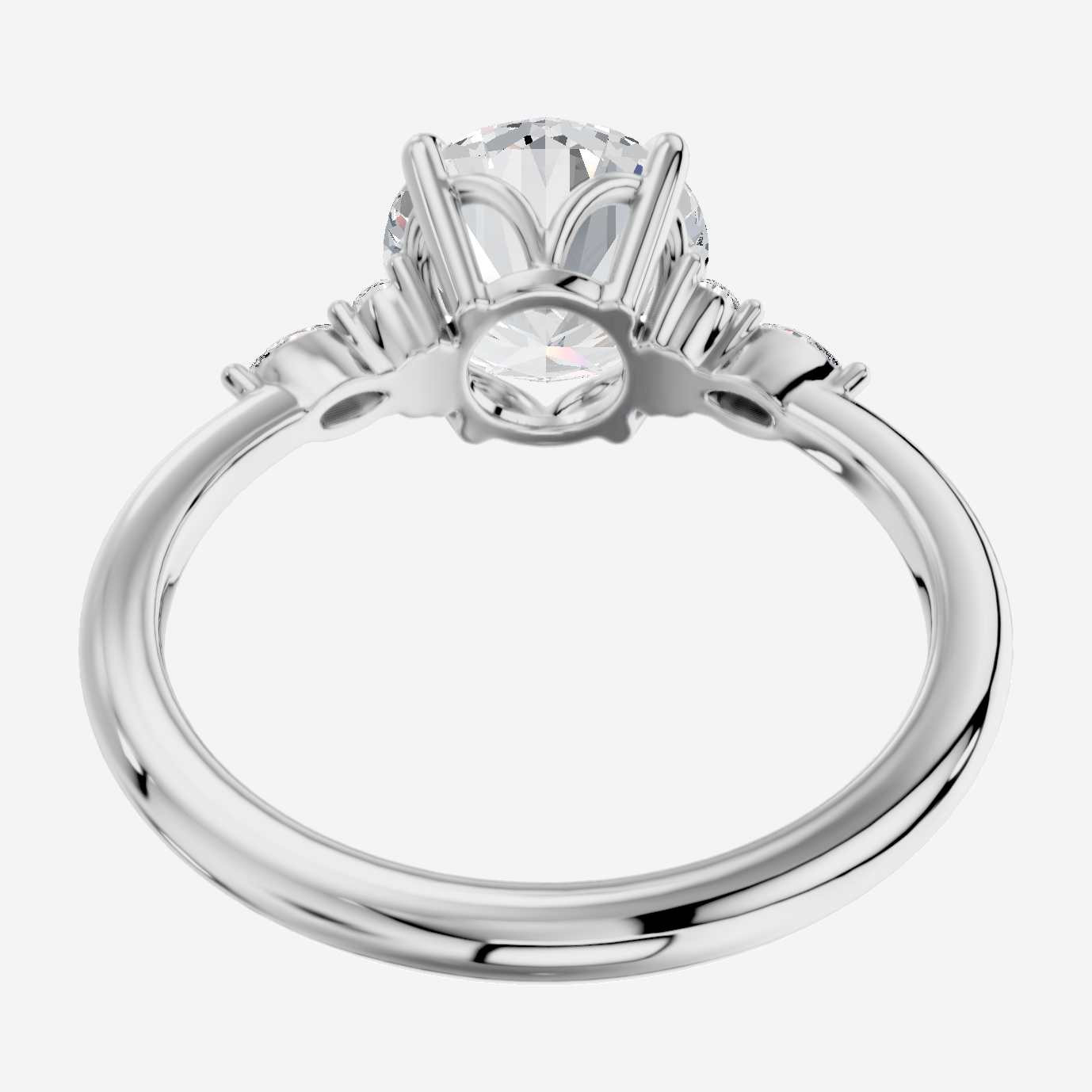 Liora Yuvarlak Kesim Exclusive Laboratuvar Pırlanta Yüzük | X Diamond