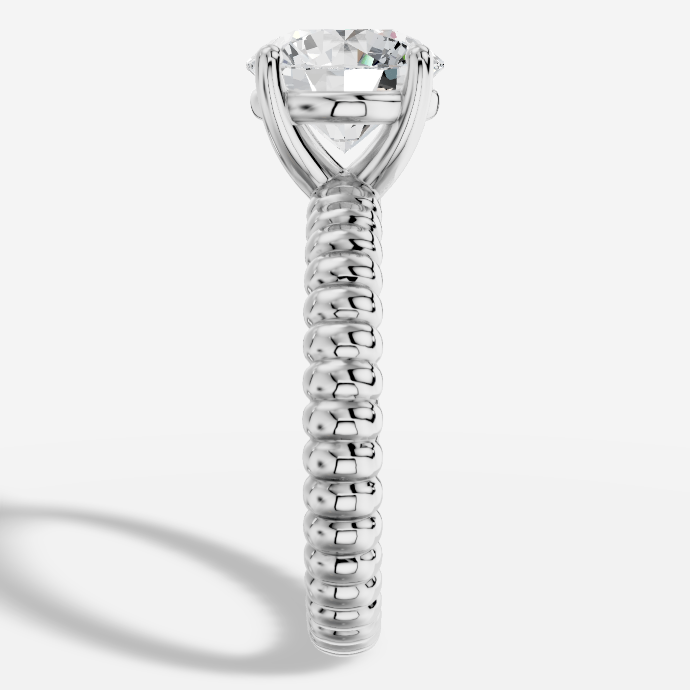 Orbia Yuvarlak Kesim Laboratuvar Pırlanta Yüzük | X Diamond