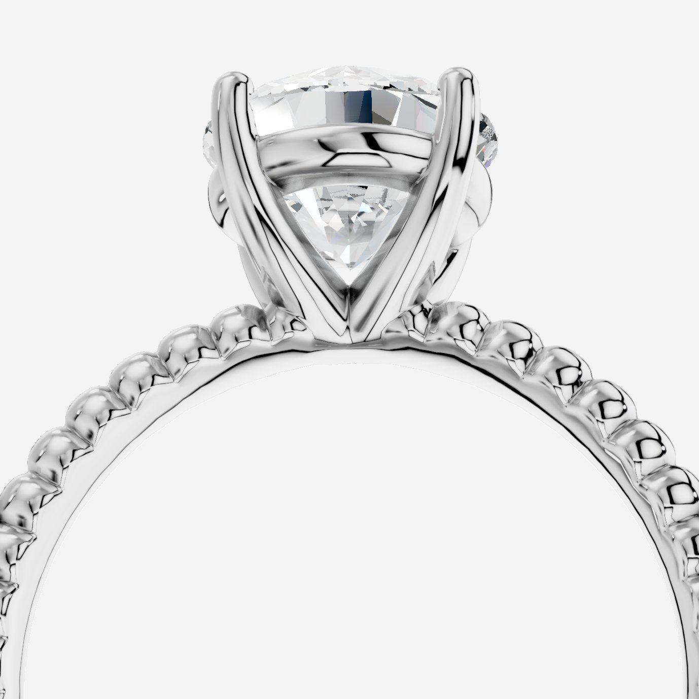 Orbia Yuvarlak Kesim Laboratuvar Pırlanta Yüzük | X Diamond