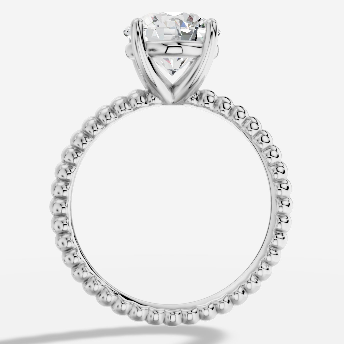Orbia Yuvarlak Kesim Laboratuvar Pırlanta Yüzük | X Diamond
