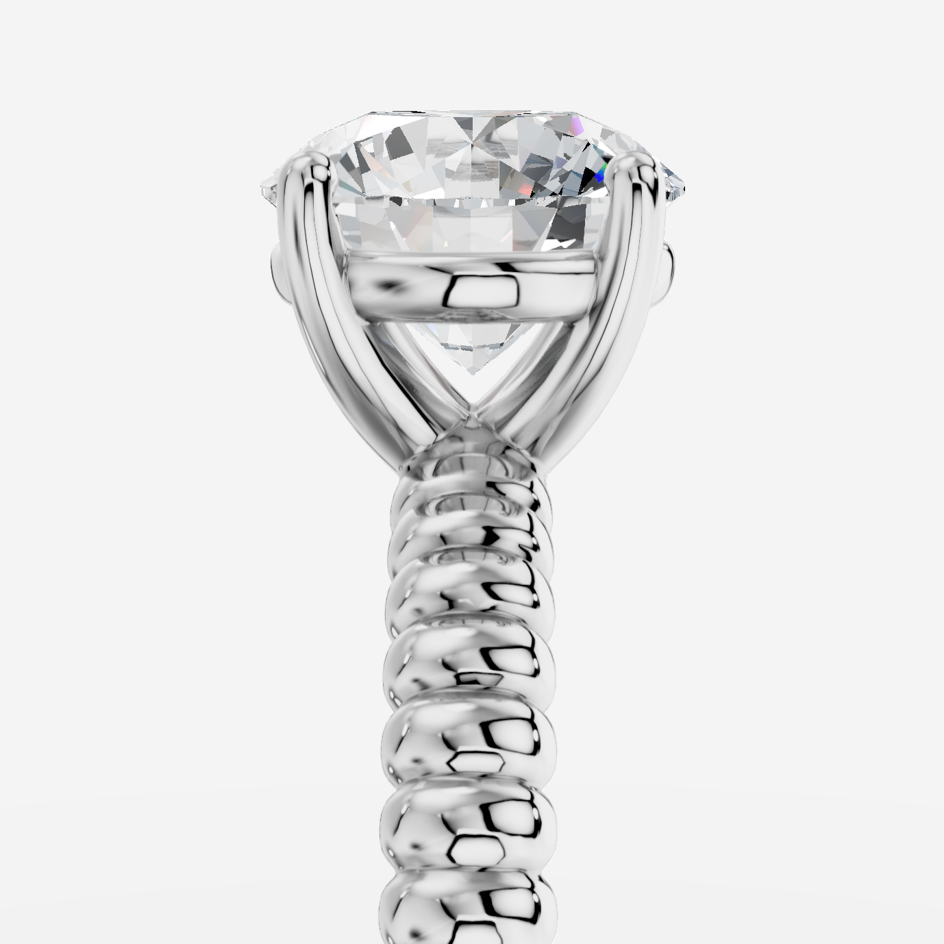 Orbia Yuvarlak Kesim Laboratuvar Pırlanta Yüzük | X Diamond